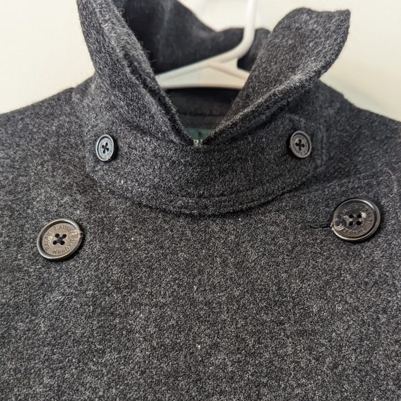 Gray Lauren by Ralph Lauren 100% wool double breasted peacoat size 4 - Picture 3 of 7